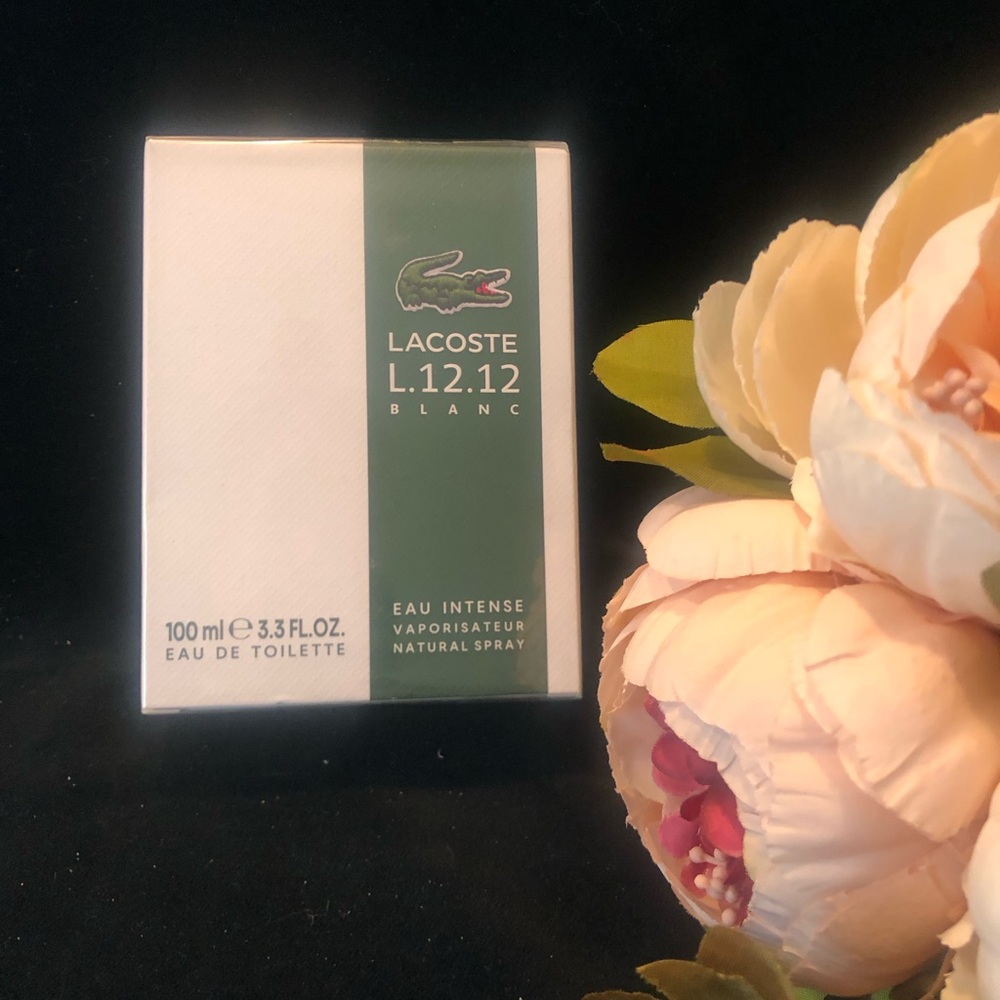 New Mens Lacoste L.12.12 Blanc Eau Intense Toilette